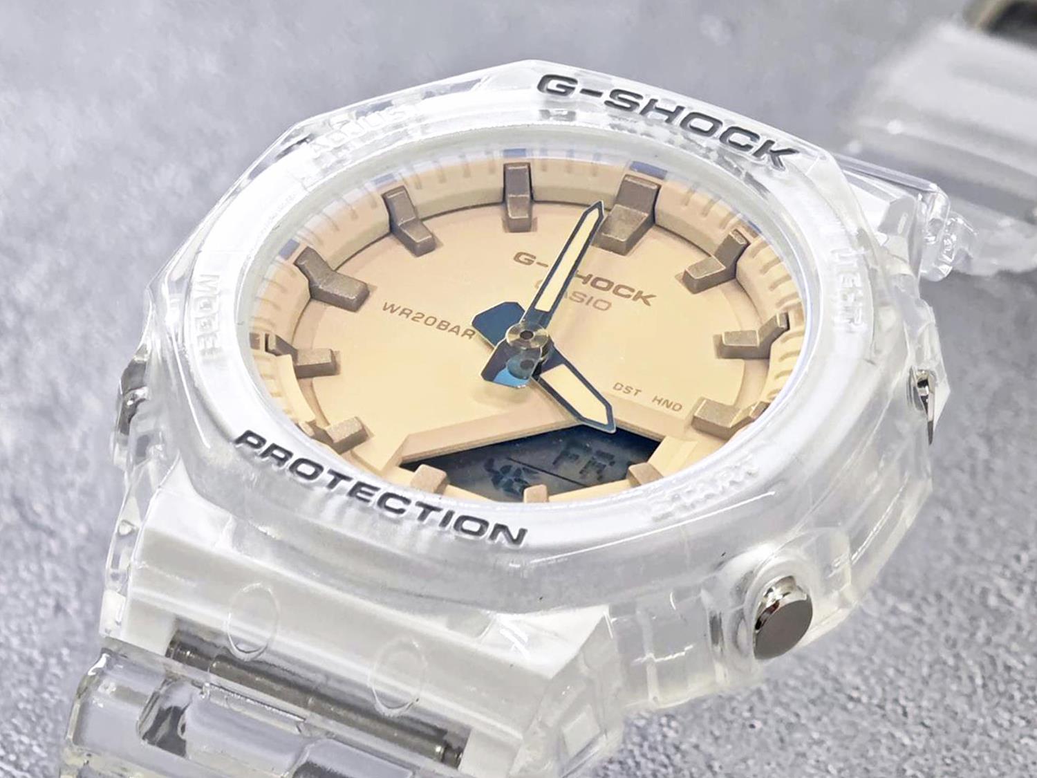 カシオ G-SHOCK GMA-P2100SR-7AJF 最小・最薄クラス 偏光カラーガラス スケルトン 2100シリーズ ジーショック 腕時計 メンズ レディース CASIO G-SHOCK公式掲載店【0426】※4月17日発売予定【店頭受取可能商品】