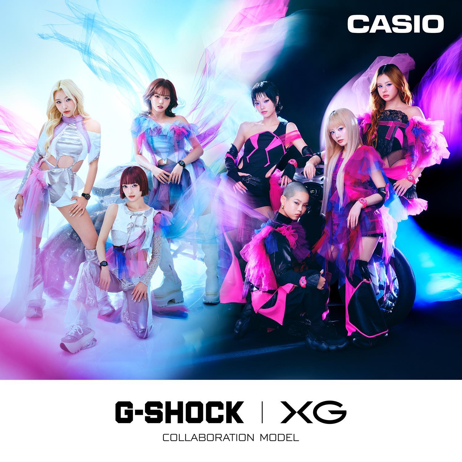 カシオ G-SHOCK XGコラボレーションモデル GMA-S110XG-4AJR マーブル成形 ピンク 偏光塗装文字板 グローバルアンバサダー  CASIO G-SHOCK公式掲載店【0626】【cx01】