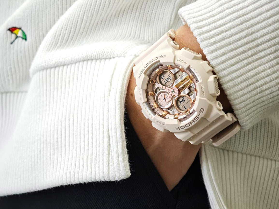 カシオ Gショック ミッドサイズ GMA-S140PG-4AJF ピンクゴールド メタリックダイアル CASIO G-SHOCK 公式サイト掲載店【0226】【rx01】※2月13日発売予定【店頭受取可能商品】