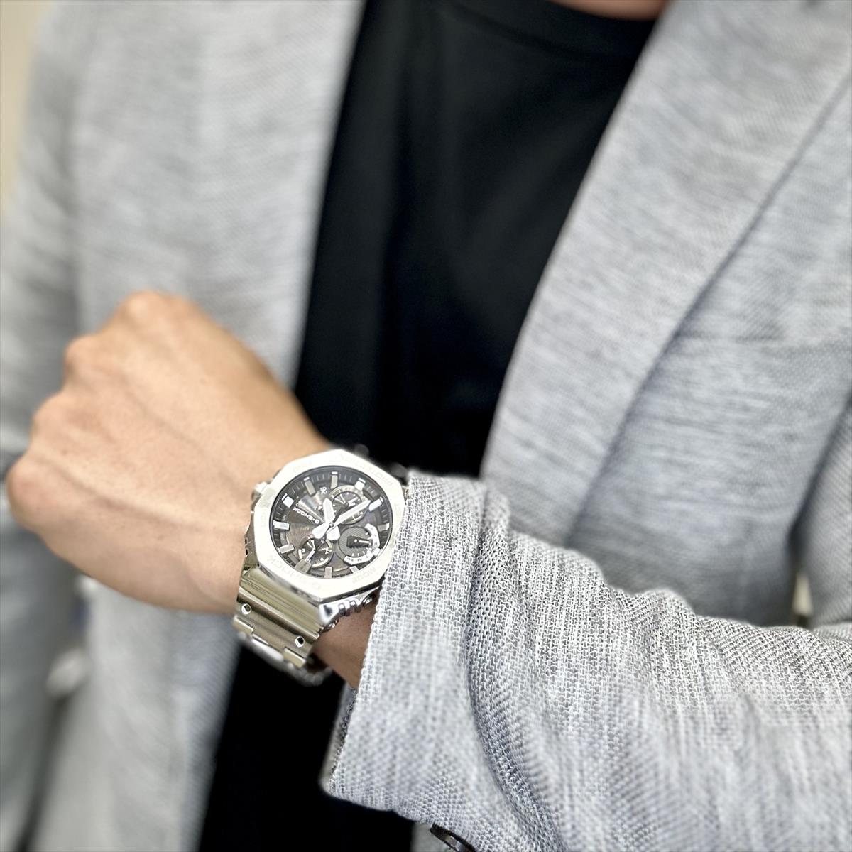 カシオ Gショック GMC-B2100D-1AJF クロノグラフ スマートフォンリンク機能搭載  腕時計 タフソーラー CASIO G-SHOCK公式掲載店【1024】【店頭受取可能商品】