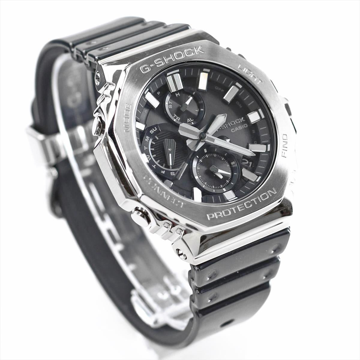 カシオ Gショック GMC-B2100Y-1AJF タフソーラー スマートフォンリンク クロノグラフ メンズ 腕時計 メタル 八角形デザイン  CASIO G-SHOCK公式掲載店【0825】【rx01】【店頭受取可能商品】