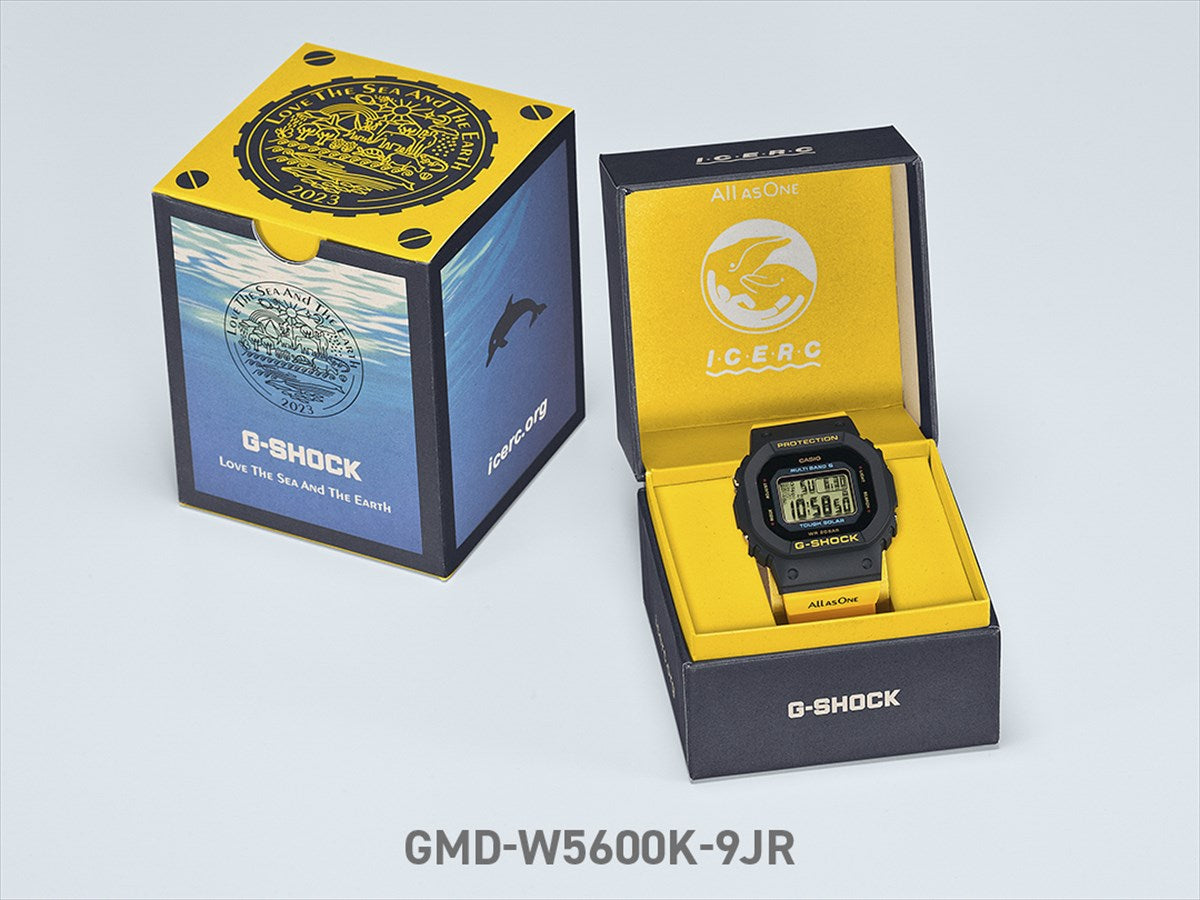 カシオ Gショック GMD-W5600K-9JR 電波 ソーラー レディース メンズ Love The Sea And The Earth CASIO G-SHOCK