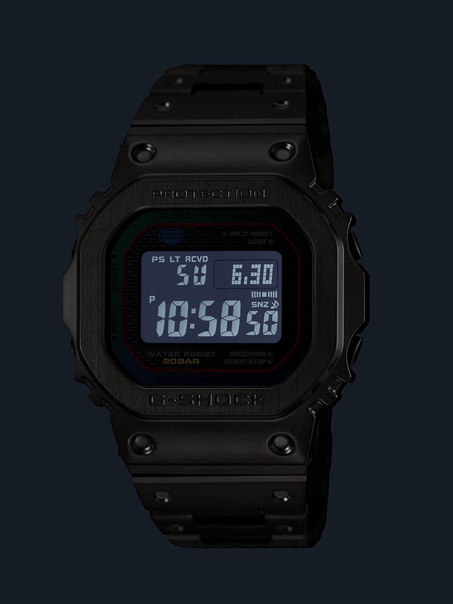 カシオ Gショック GMW-B5000BPC-1JF フルメタル レインボーカラー G-SHOCK CASIO【1023】【cx01】【店頭受取可能商品】