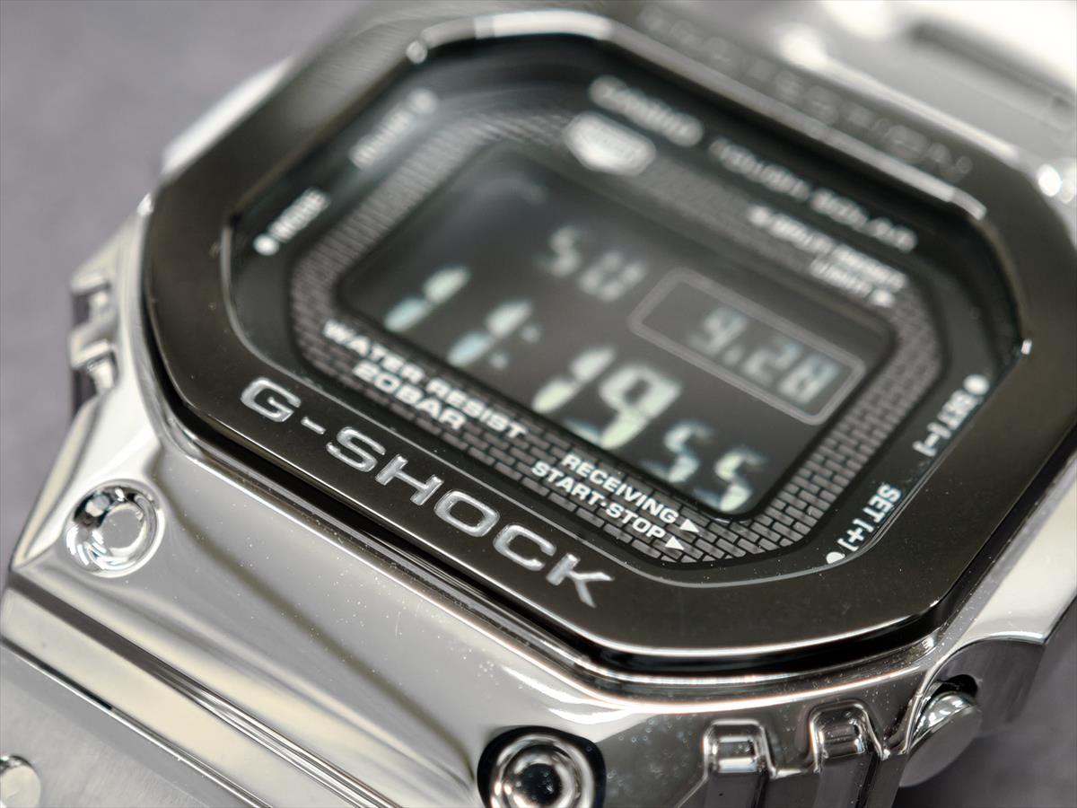 カシオ Gショック GMW-B5000BT-1JF ブラックベゼル スマートフォン