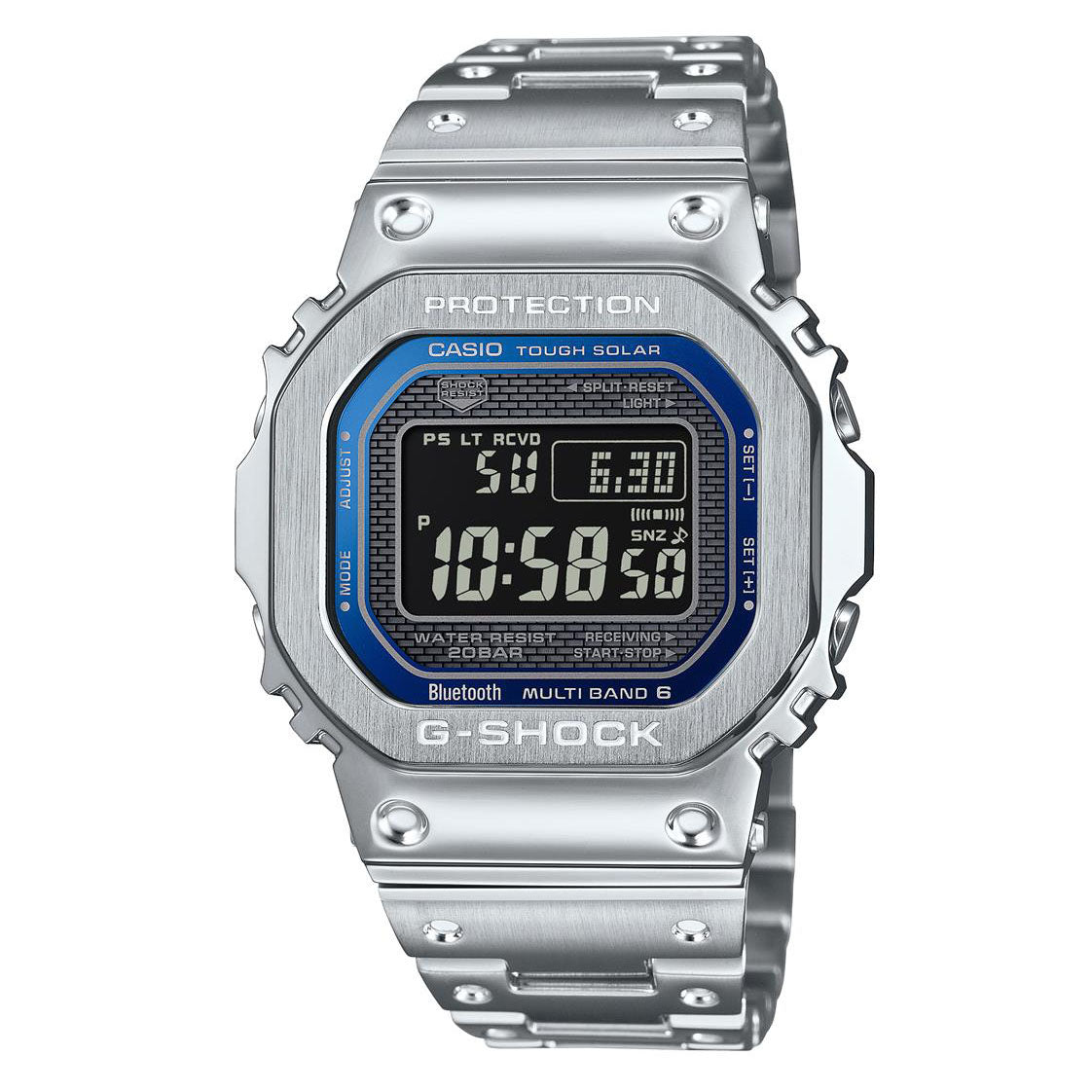 カシオ Gショック GMW-B5000D-2JF フルメタル ブルー G-SHOCK CASIO – YANOオンライン