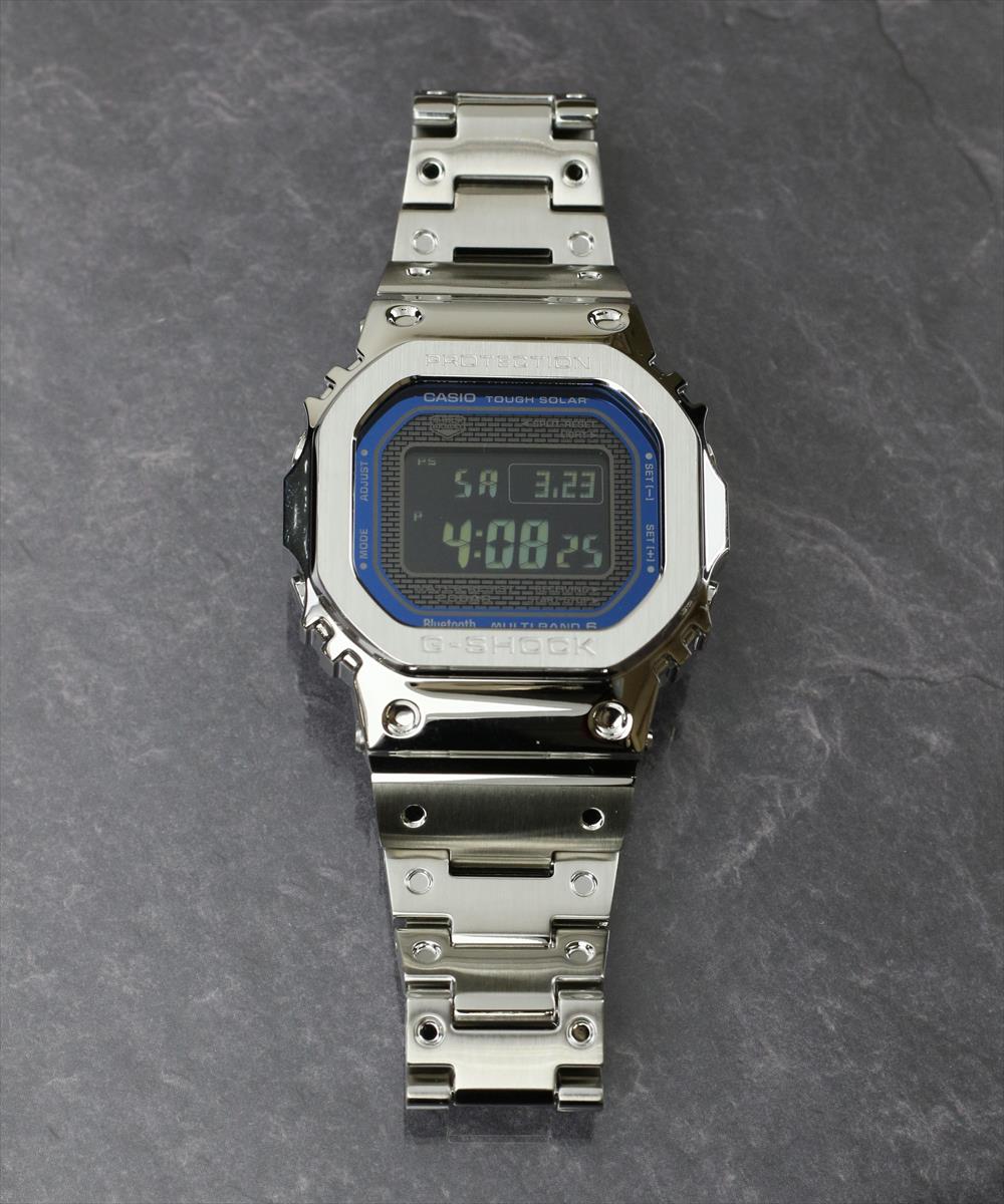 カシオ Gショック GMW-B5000D-2JF フルメタル ブルー G-SHOCK CASIO