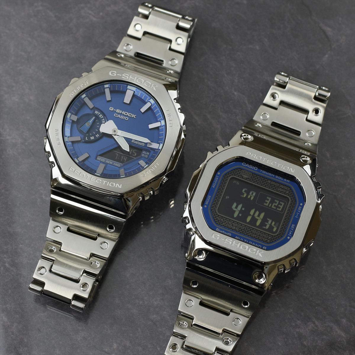 カシオ Gショック GMW-B5000D-2JF フルメタル ブルー G-SHOCK CASIO