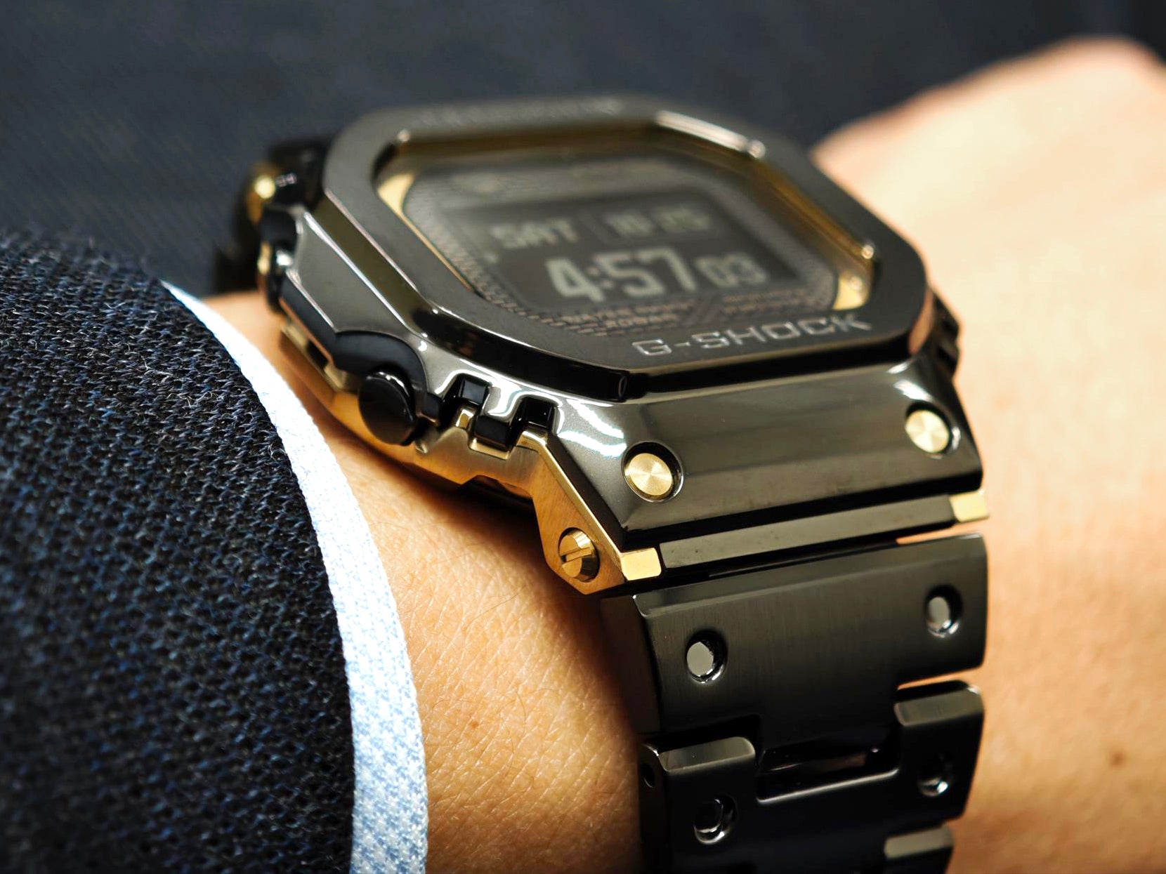 カシオ Gショック GMW-BZ5000BD-1JF CASIO WATCH Partner Shopモデル MIP液晶 アプリ連携 フォント切替え機能 フルメタル 山形カシオ製造モデル  CASIO G-SHOCK公式掲載店【cx01】【1125】※11月14日発売予定