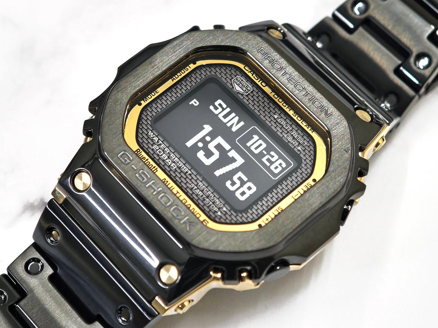 カシオ Gショック GMW-BZ5000BD-1JF CASIO WATCH Partner Shopモデル MIP液晶 アプリ連携 フォント切替え機能 フルメタル 山形カシオ製造モデル  CASIO G-SHOCK公式掲載店【cx01】【1125】※11月14日発売予定