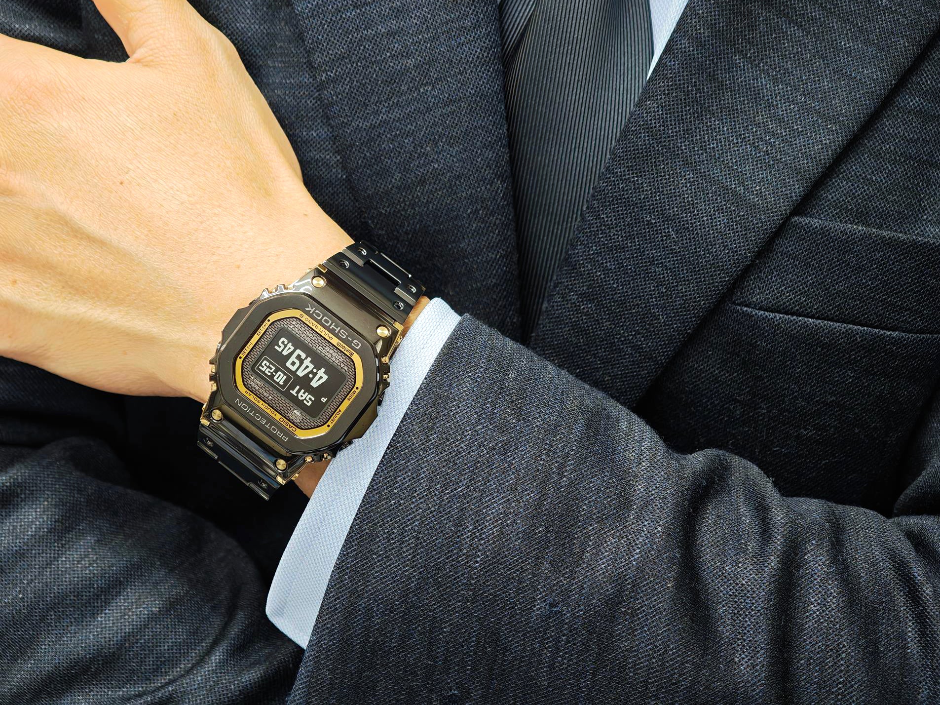 カシオ Gショック GMW-BZ5000BD-1JF CASIO WATCH Partner Shopモデル MIP液晶 アプリ連携 フォント切替え機能 フルメタル 山形カシオ製造モデル  CASIO G-SHOCK公式掲載店【cx01】【1125】※11月14日発売予定