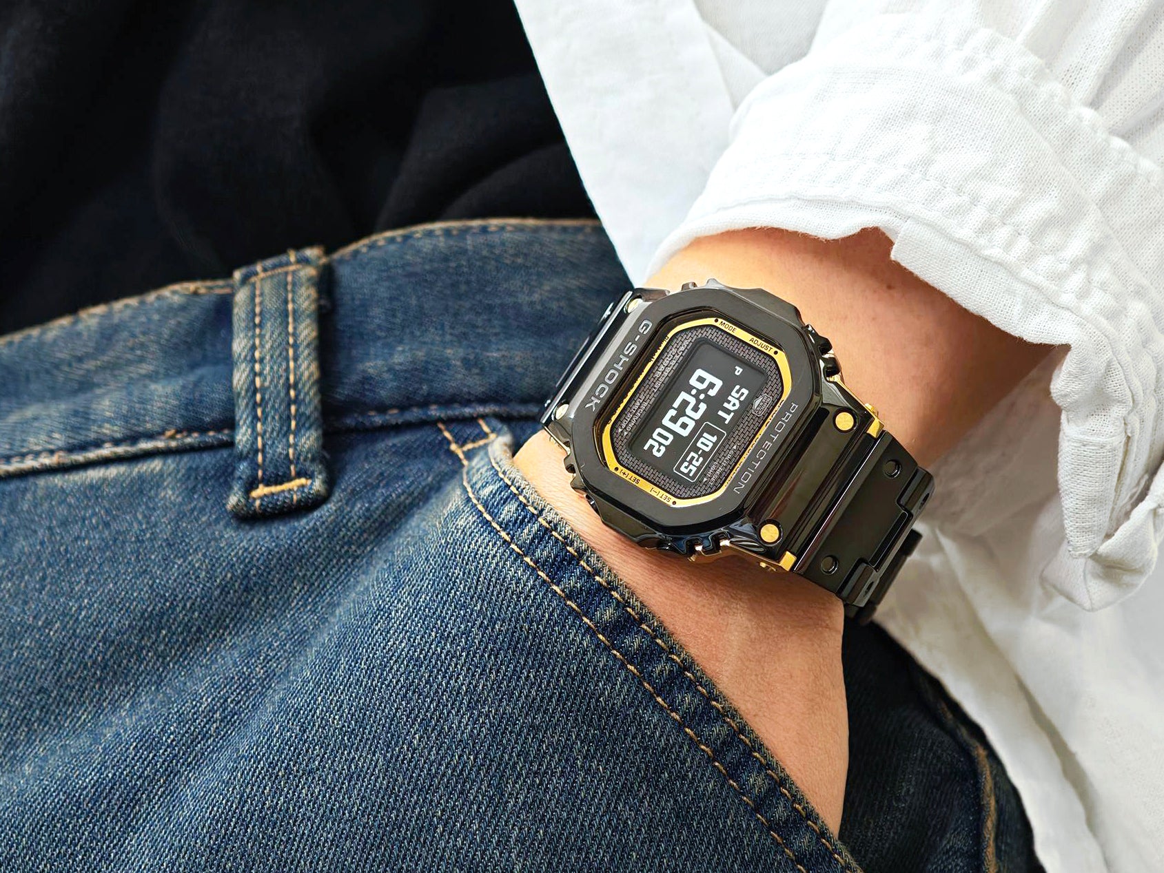 カシオ Gショック GMW-BZ5000BD-1JF CASIO WATCH Partner Shopモデル MIP液晶 アプリ連携 フォント切替え機能 フルメタル 山形カシオ製造モデル  CASIO G-SHOCK公式掲載店【cx01】【1125】※11月14日発売予定