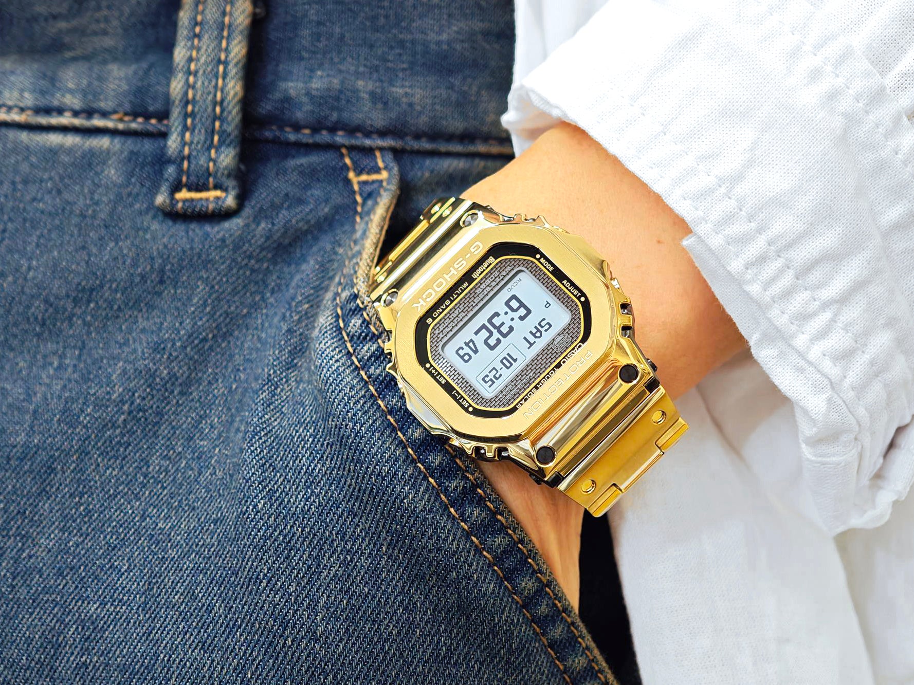 カシオ Gショック GMW-BZ5000GD-9JF  MIP液晶 アプリ連携 フォント切替え機能 フルメタル 山形カシオ製造モデル  CASIO G-SHOCK公式掲載店【1125】※11月14日発売予定