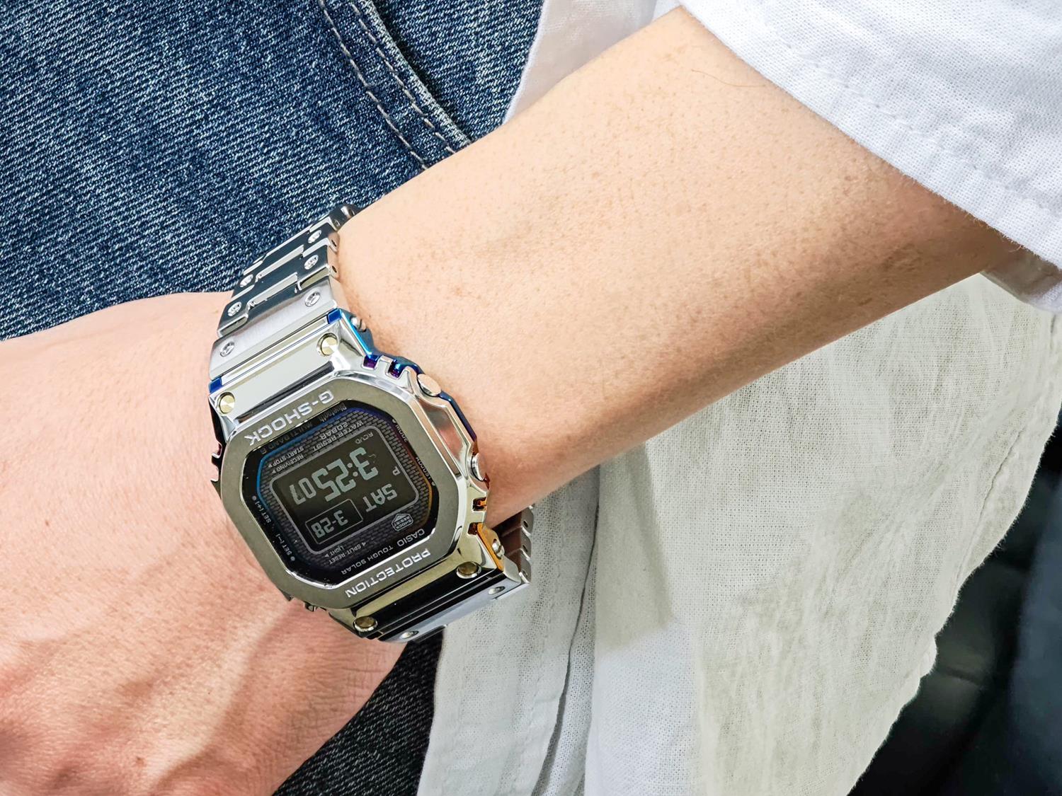 カシオ G-SHOCK GMW-BZ5000RC-1JR CASIO WATCH Partner Shopモデル レインボーIP フルメタル MIP液晶 電波ソーラー Bluetooth ジーショック 腕時計 メンズ  CASIO G-SHOCK公式掲載店【cx01】【0426】【店頭受取可能商品】※完売いたしました