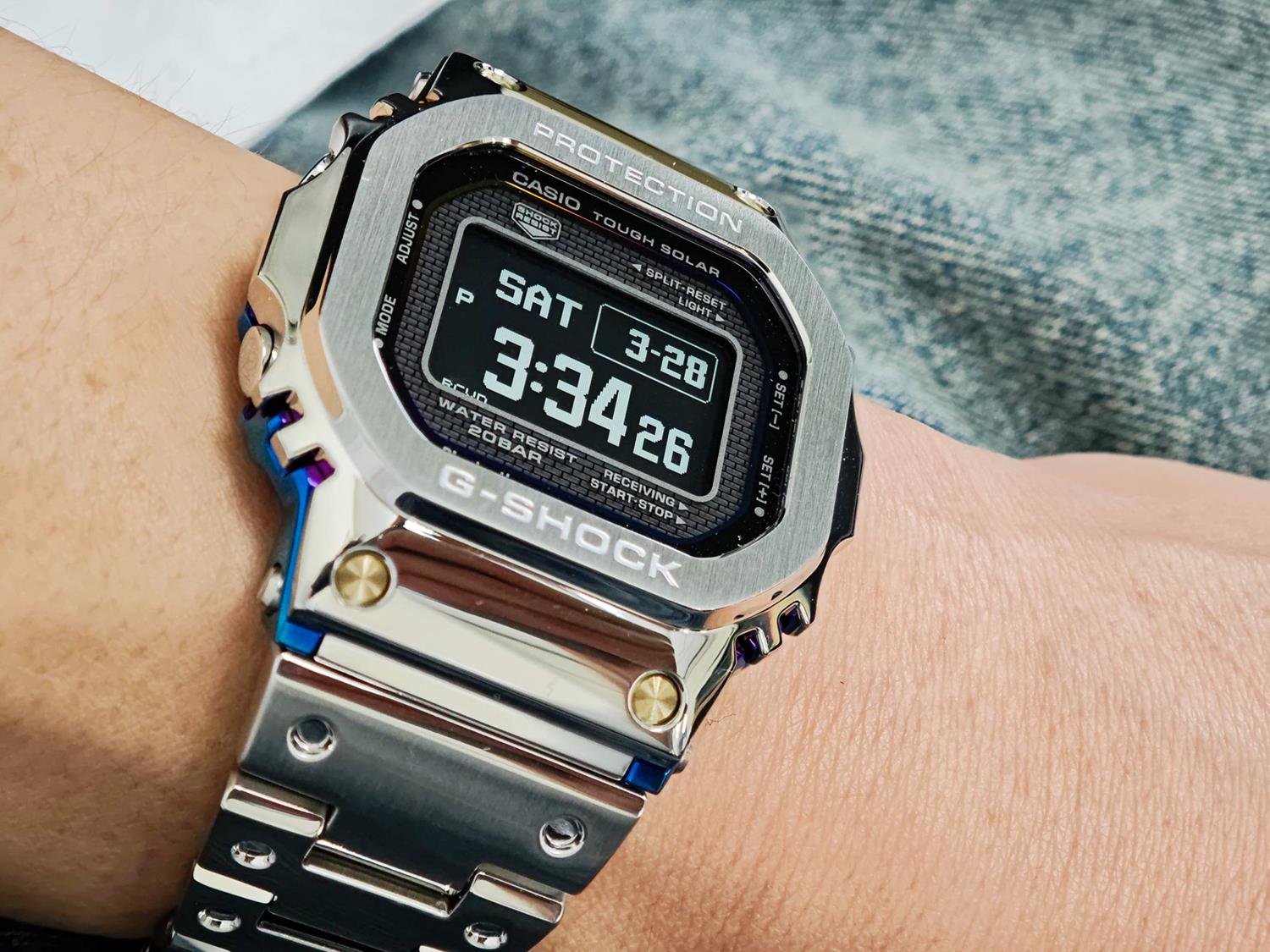 カシオ G-SHOCK GMW-BZ5000RC-1JR CASIO WATCH Partner Shopモデル レインボーIP フルメタル MIP液晶 電波ソーラー Bluetooth ジーショック 腕時計 メンズ  CASIO G-SHOCK公式掲載店【cx01】【0426】【店頭受取可能商品】※完売いたしました