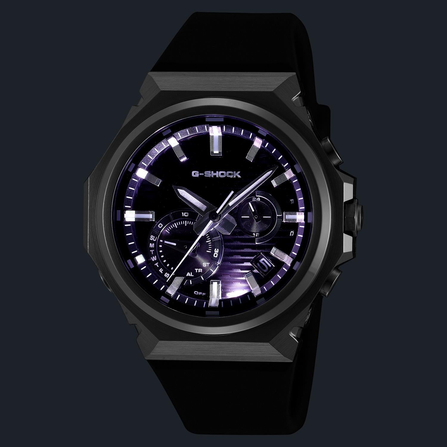 カシオ Gショック CASIO G-SHOCK G-STEEL GST-B1000-1AJF ブラック メタルベゼル ウレタンバンド ソーラー モバイルリンク機能 メンズ 腕時計 watch ミニマルデザイン 公式サイト掲載店  【0826】8月7日発売予定【店頭受取可能商品】