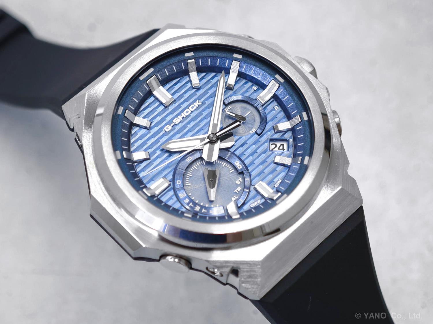 カシオ Gショック GST-B1000-2AJF G-STEEL ブルー メタルベゼル ウレタンバンド ソーラー モバイルリンク機能 メンズ 腕時計 watch ミニマルデザイン CASIO G-SHOCK公式サイト掲載店  【0826】8月7日発売予定【店頭受取可能商品】
