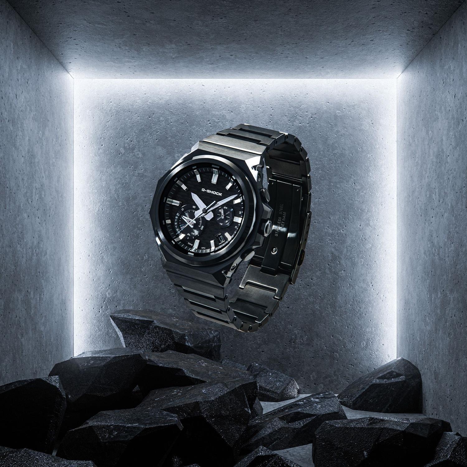 カシオ G-STEEL GST-B1000BD-1AJF ブラックIP G-SHOCK メンズ 腕時計 メタル タフソーラー Bluetooth スマートフォンリンク 国内正規品 ジーショック CASIO【0626】【店頭受取可能商品】