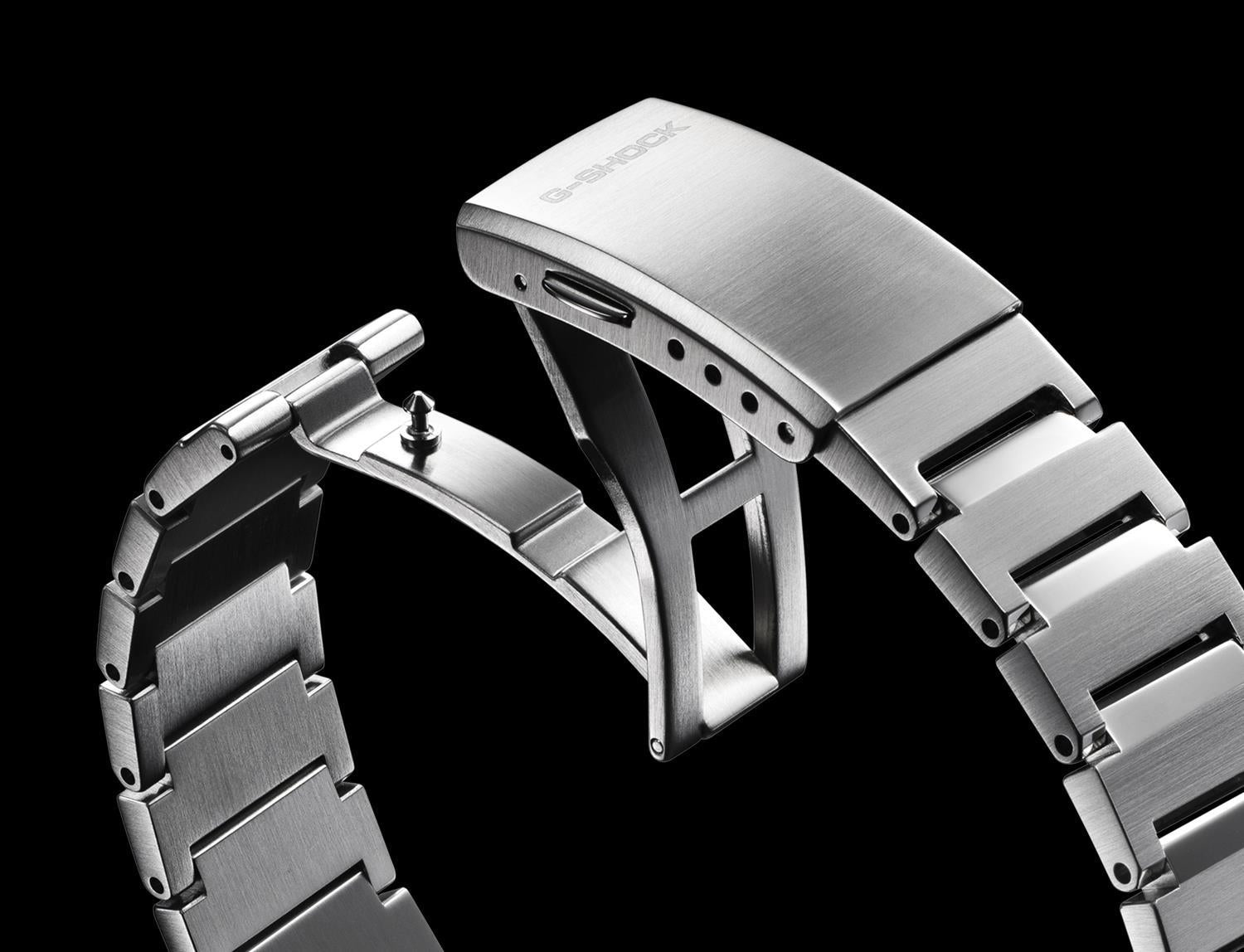 カシオ Gショック G-STEEL GST-B1000BD-2AJF ブラックIP ブルー文字板 タフソーラー Bluetooth メタルバンド メンズ 腕時計  CASIO G-SHOCK公式掲載店【0626】【店頭受取可能商品】