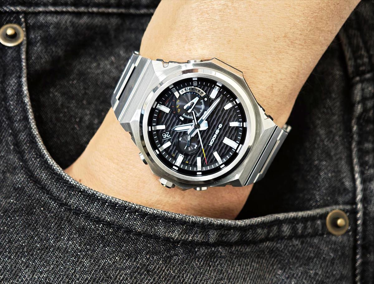 カシオ Gショック G-STEEL GST-B1000D-1AJF SLEEK STYLE ミニマル メタル DW-5000C継承 タフソーラー Bluetooth メンズ CASIO G-SHOCK公式掲載店【1125】【rx01】※11月21日発売予定