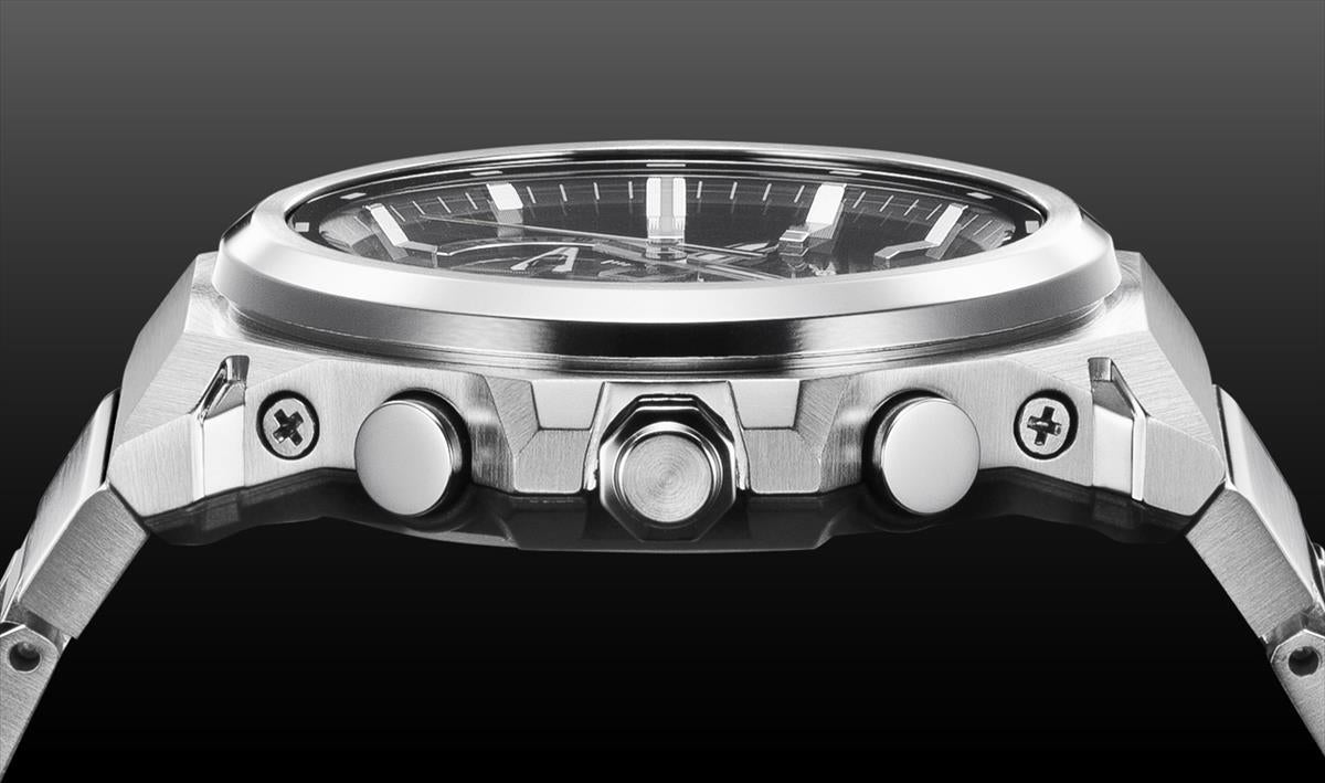 カシオ Gショック G-STEEL GST-B1000D-1AJF SLEEK STYLE ミニマル メタル DW-5000C継承 タフソーラー Bluetooth メンズ CASIO G-SHOCK公式掲載店【1125】【rx01】※11月21日発売予定