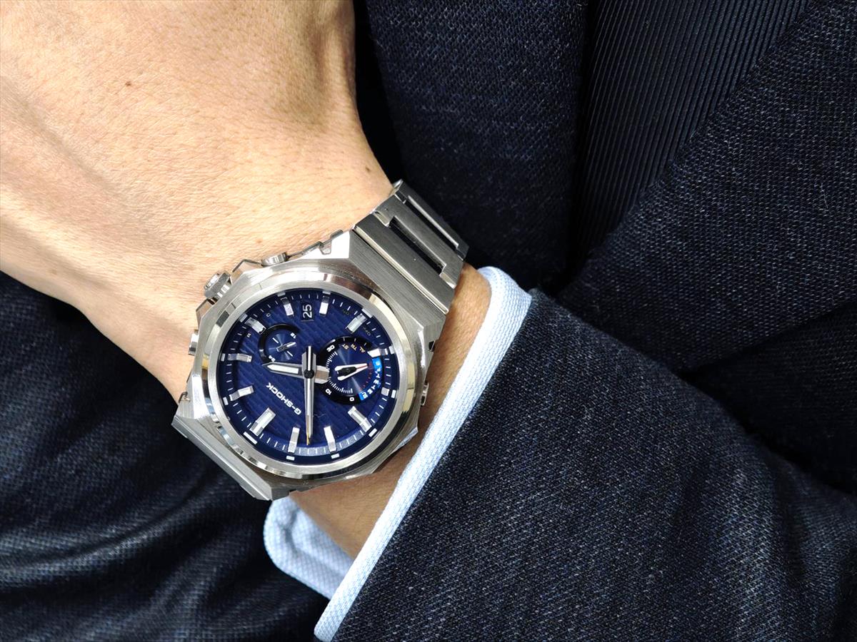 カシオ Gショック G-STEEL GST-B1000D-2AJF SLEEK STYLE ミニマル メタル DW-5000C継承 タフソーラー Bluetooth メンズ CASIO G-SHOCK公式掲載店【1125】【rx01】※11月21日発売予定