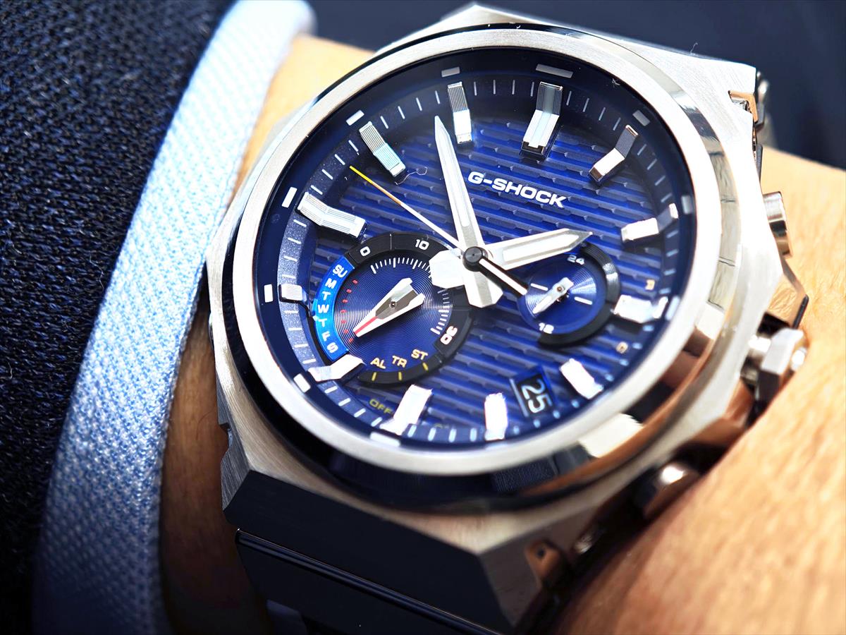 カシオ Gショック G-STEEL GST-B1000D-2AJF SLEEK STYLE ミニマル メタル DW-5000C継承 タフソーラー Bluetooth メンズ CASIO G-SHOCK公式掲載店【1125】【rx01】※11月21日発売予定