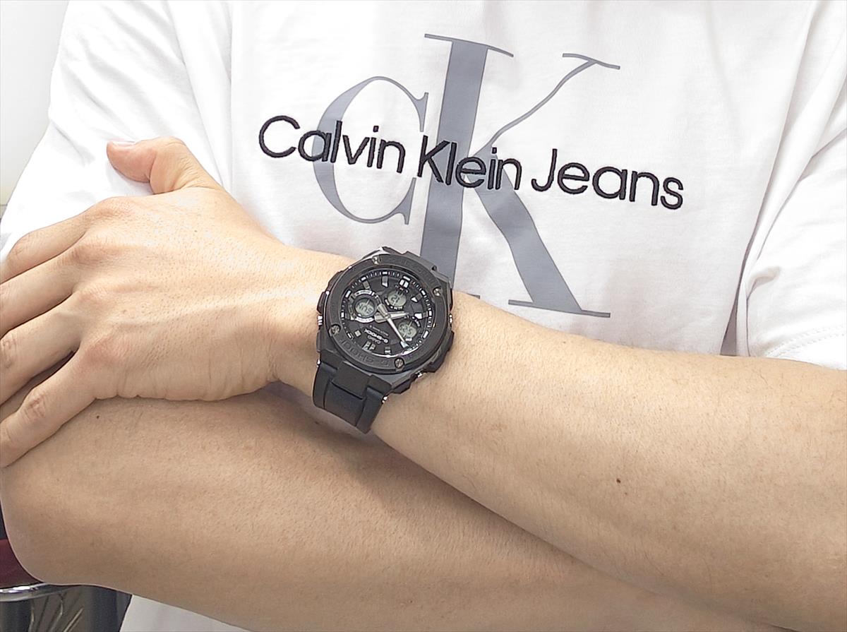 カシオ Gショック G-STEEL GST-W110MS-1AJF タフソーラー 電波時計 CASIO G-SHOCK公式掲載店【0625】【店頭受取可能商品】