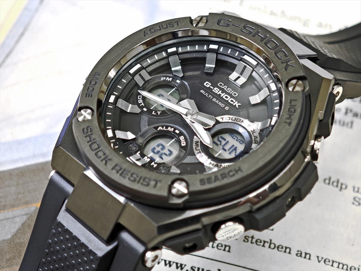 カシオ Gショック G-STEEL GST-W110MS-1AJF タフソーラー 電波時計 CASIO G-SHOCK公式掲載店【0625】【店頭受取可能商品】