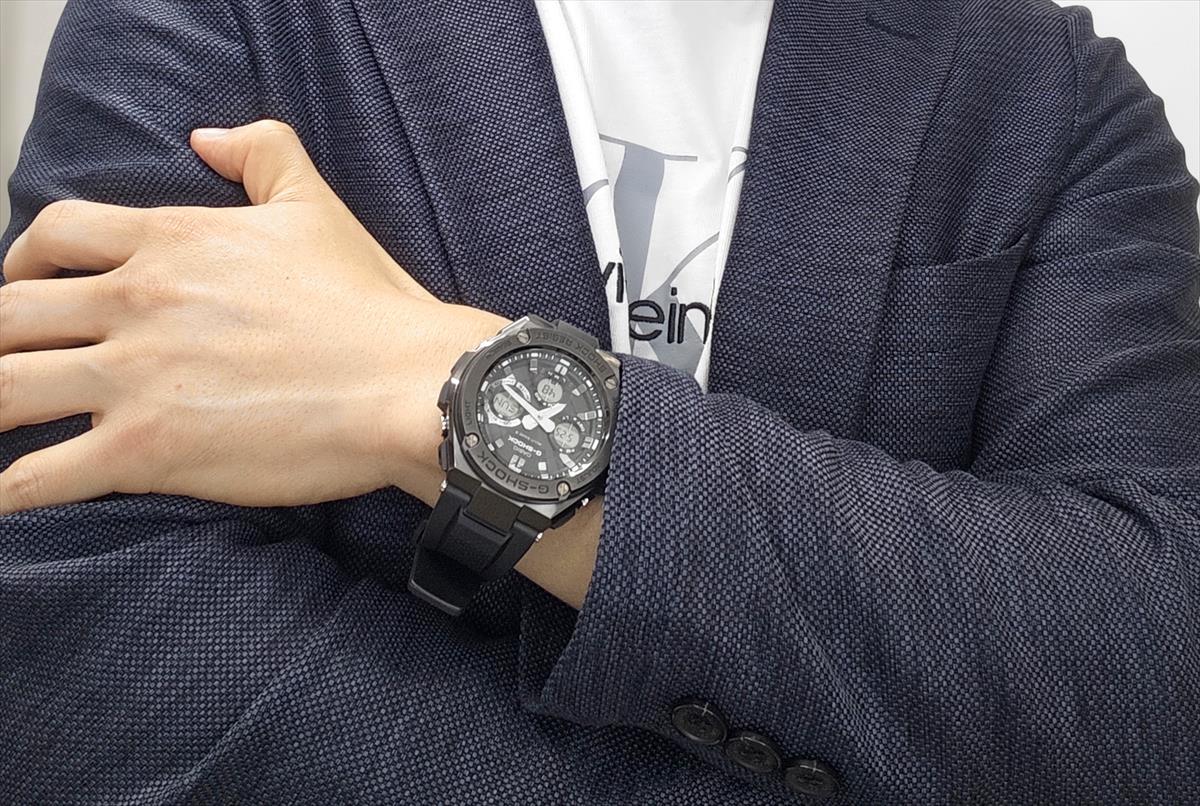 カシオ Gショック G-STEEL GST-W110MS-1AJF タフソーラー 電波時計 CASIO G-SHOCK公式掲載店【0625】【店頭受取可能商品】