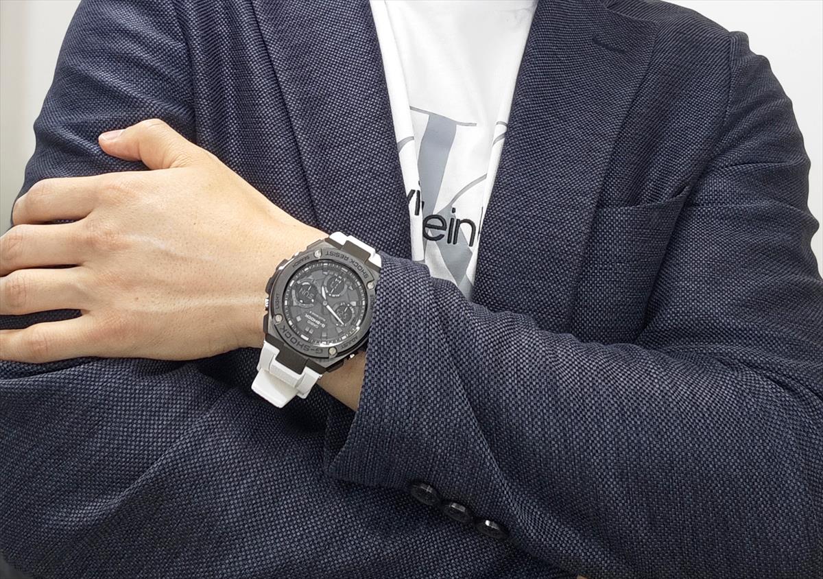 カシオ Gショック G-STEEL GST-W110MS-7AJF タフソーラー 電波時計 CASIO G-SHOCK公式掲載店【0625】【店頭受取可能商品】