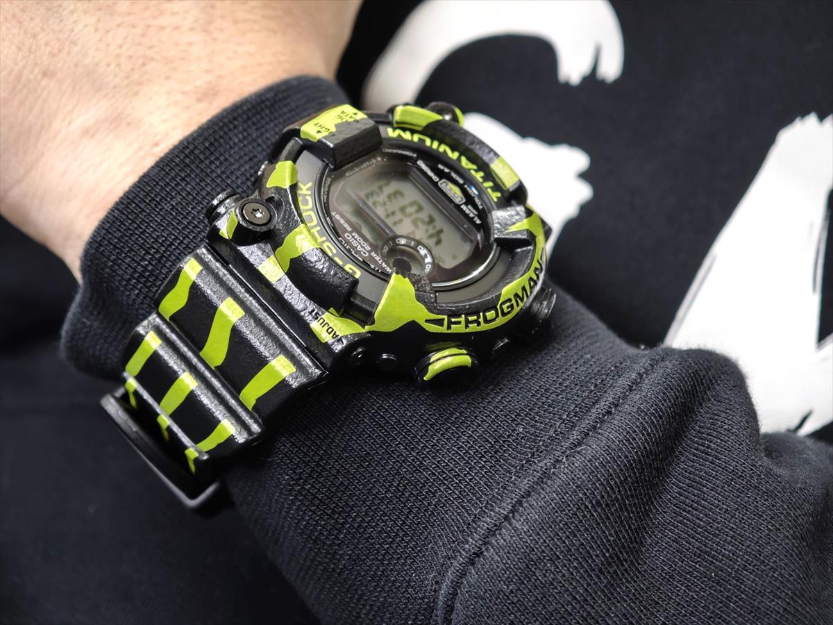 カシオ Gショック GW-8200TPF-1JR フロッグマン MASTER OF G FROGMAN ミスジヤドクガエル CASIO G-SHOCK 公式サイト掲載店【1225】【cx01】【店頭受取可能商品】