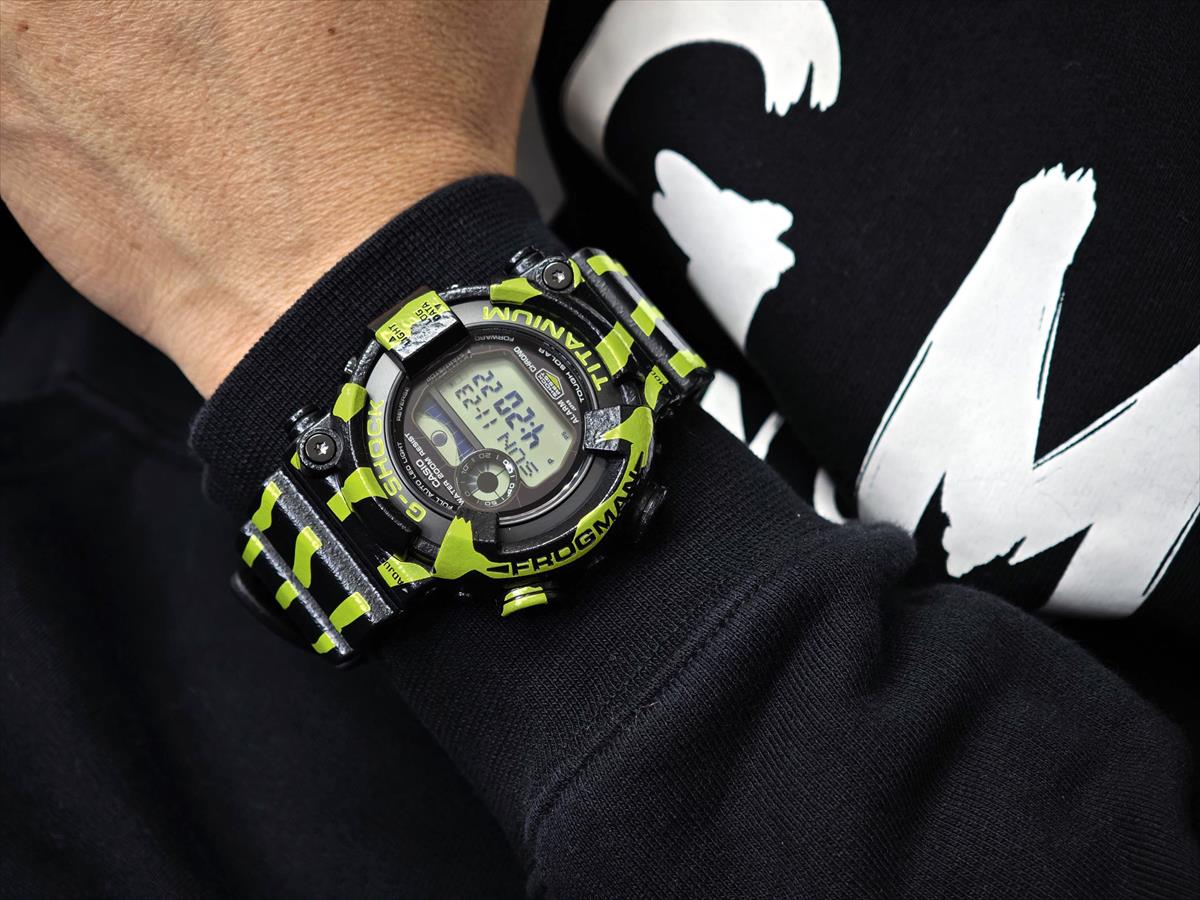 カシオ Gショック GW-8200TPF-1JR フロッグマン MASTER OF G FROGMAN ミスジヤドクガエル CASIO G-SHOCK 公式サイト掲載店【1225】【cx01】【店頭受取可能商品】