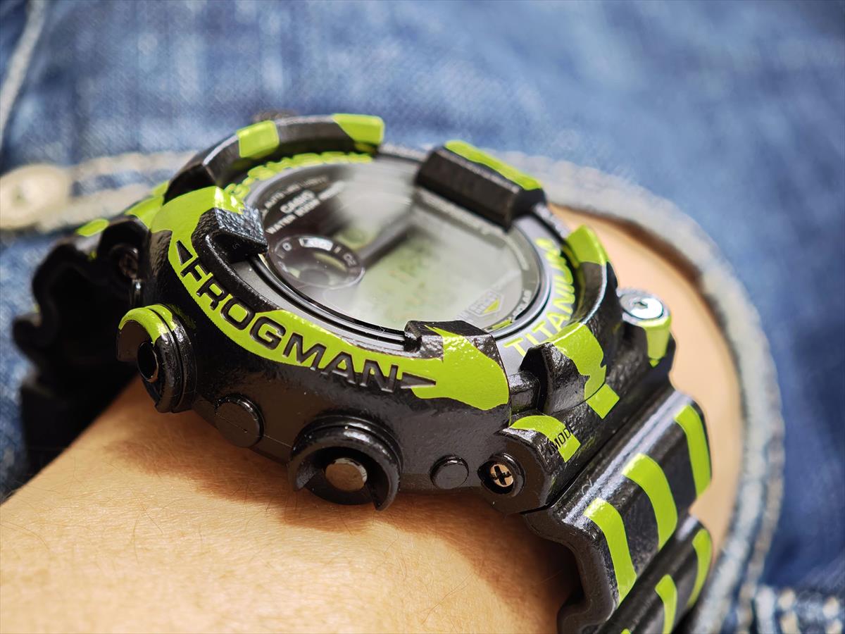 カシオ Gショック GW-8200TPF-1JR フロッグマン MASTER OF G FROGMAN ミスジヤドクガエル CASIO G-SHOCK 公式サイト掲載店【1225】【cx01】【店頭受取可能商品】