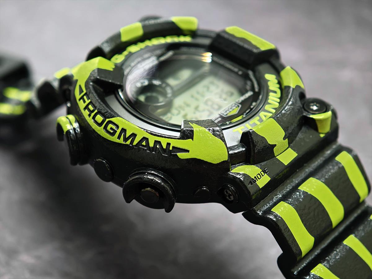 カシオ Gショック GW-8200TPF-1JR フロッグマン MASTER OF G FROGMAN ミスジヤドクガエル CASIO G-SHOCK 公式サイト掲載店【1225】【cx01】【店頭受取可能商品】