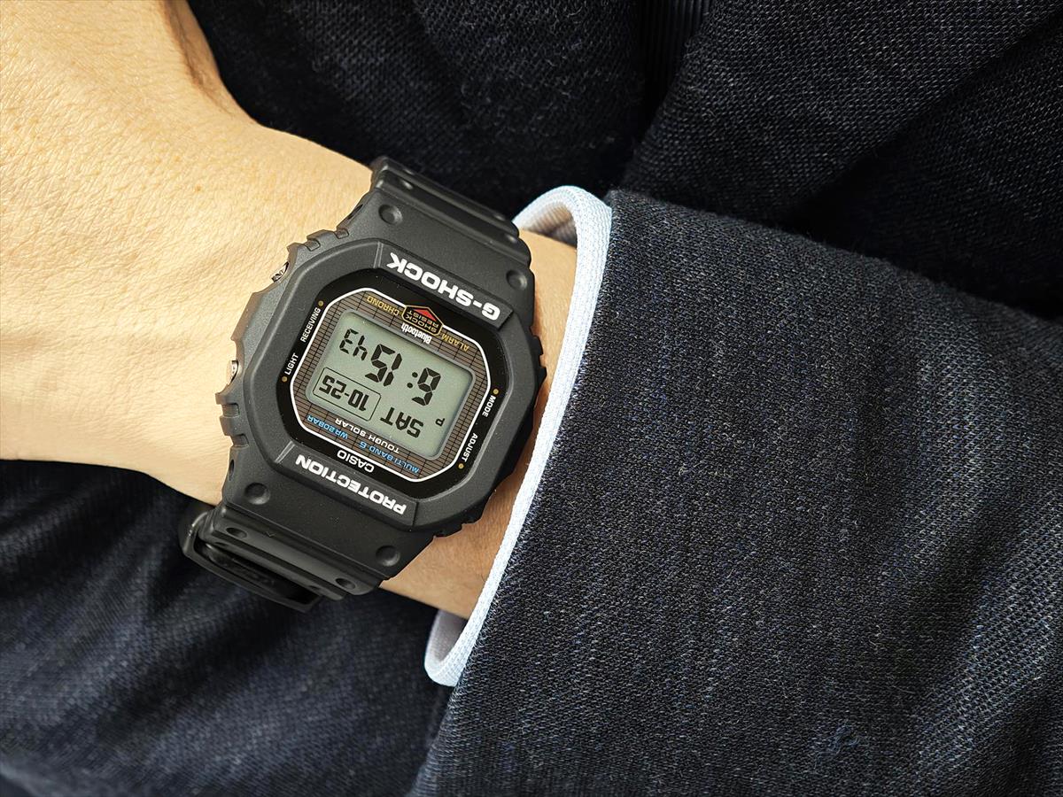 カシオ Gショック GW-BX5600-1JF MIP液晶 フォント切替 電波 ソーラー