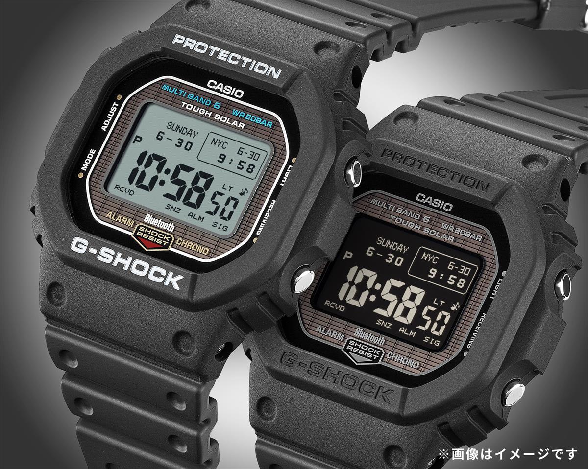 カシオ Gショック GW-BX5600-1JF MIP液晶 フォント切替 電波 ソーラー