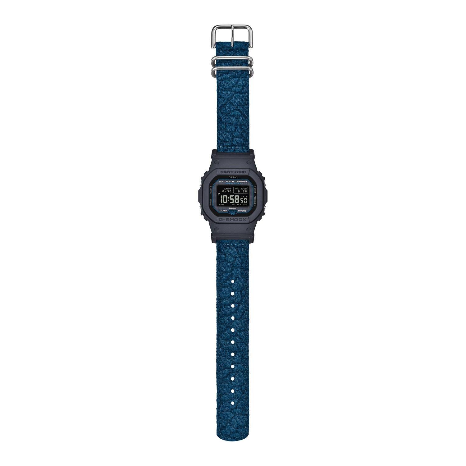 カシオ G-SHOCK GW-BX5600CBG-2JR エコロジー 廃漁網再利用クロスバンド  タフソーラー 電波時計 Bluetooth連携 MIP液晶 ジーショック 5600シリーズ  CASIO G-SHOCK公式掲載店【0426】※4月17日発売予定【店頭受取可能商品】