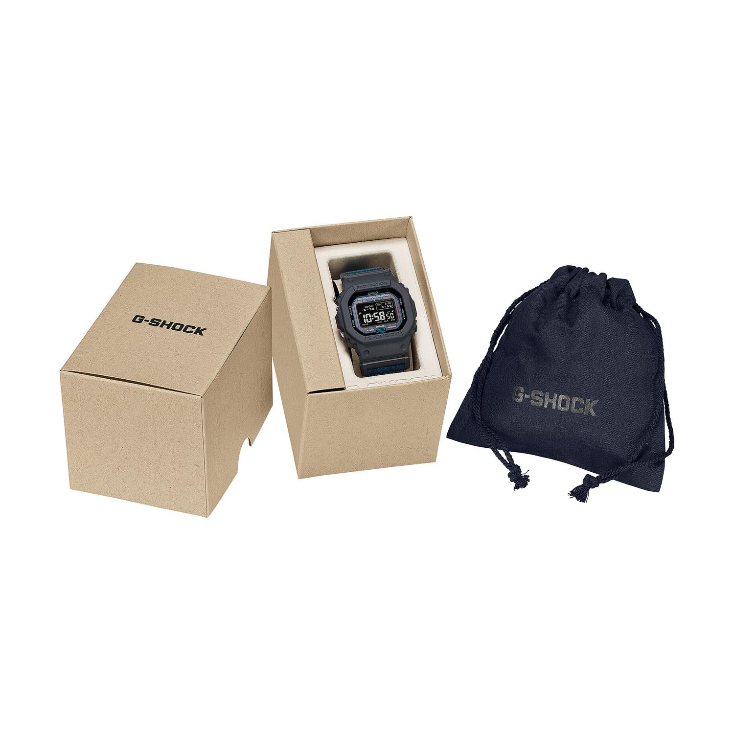 カシオ G-SHOCK GW-BX5600CBG-2JR エコロジー 廃漁網再利用クロスバンド  タフソーラー 電波時計 Bluetooth連携 MIP液晶 ジーショック 5600シリーズ  CASIO G-SHOCK公式掲載店【0426】※4月17日発売予定【店頭受取可能商品】
