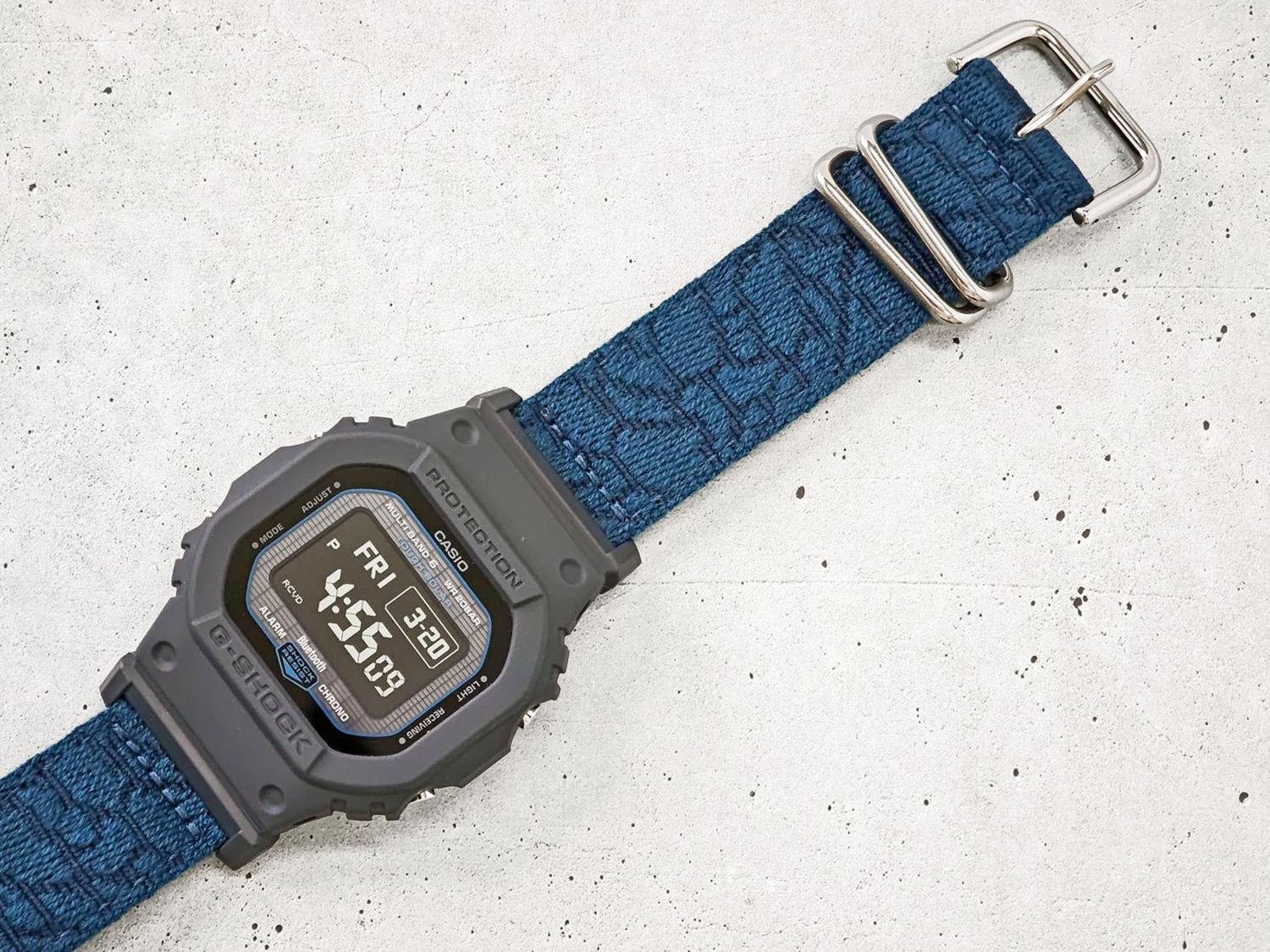 カシオ G-SHOCK GW-BX5600CBG-2JR エコロジー 廃漁網再利用クロスバンド  タフソーラー 電波時計 Bluetooth連携 MIP液晶 ジーショック 5600シリーズ  CASIO G-SHOCK公式掲載店【0426】※4月17日発売予定【店頭受取可能商品】