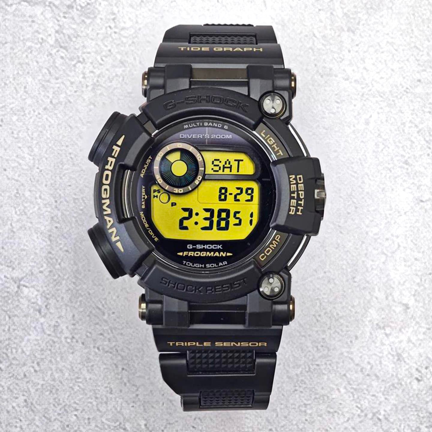 カシオ Gショック MASTER OF G FROGMAN GWF-D1000BC-1JF 電波ソーラー 水深計 ISO200m潜水用防水 コンポジットバンド サファイアガラス メンズ 腕時計 watch ダイバーズウォッチ G-SHOCK 公式サイト掲載店【0926】※9月25日発売予定【店頭受取可能商品】