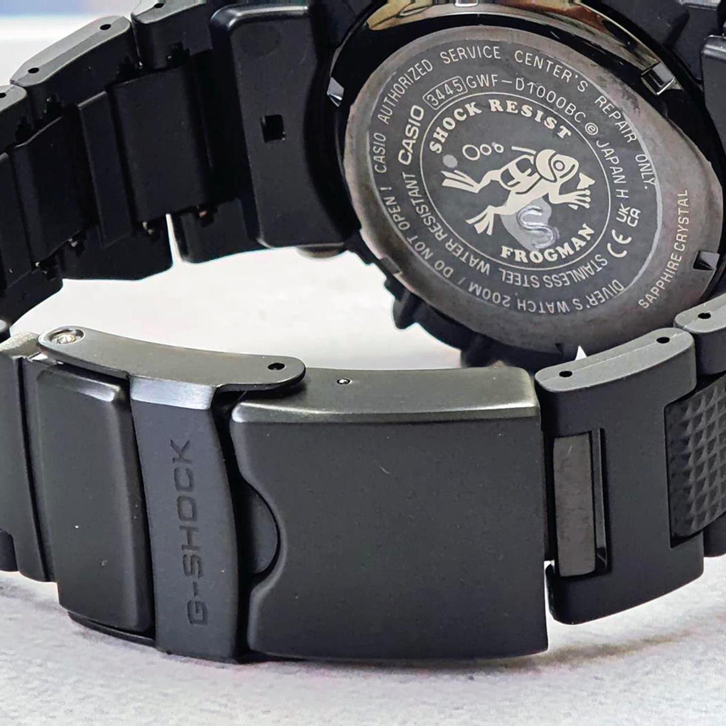 カシオ Gショック MASTER OF G FROGMAN GWF-D1000BC-1JF 電波ソーラー 水深計 ISO200m潜水用防水 コンポジットバンド サファイアガラス メンズ 腕時計 watch ダイバーズウォッチ G-SHOCK 公式サイト掲載店【0926】※9月25日発売予定【店頭受取可能商品】