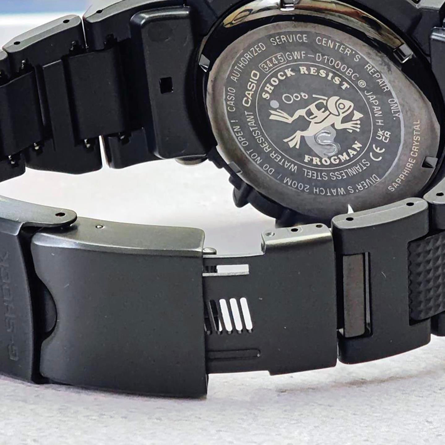 カシオ Gショック MASTER OF G FROGMAN GWF-D1000BC-1JF 電波ソーラー 水深計 ISO200m潜水用防水 コンポジットバンド サファイアガラス メンズ 腕時計 watch ダイバーズウォッチ G-SHOCK 公式サイト掲載店【0926】※9月25日発売予定【店頭受取可能商品】