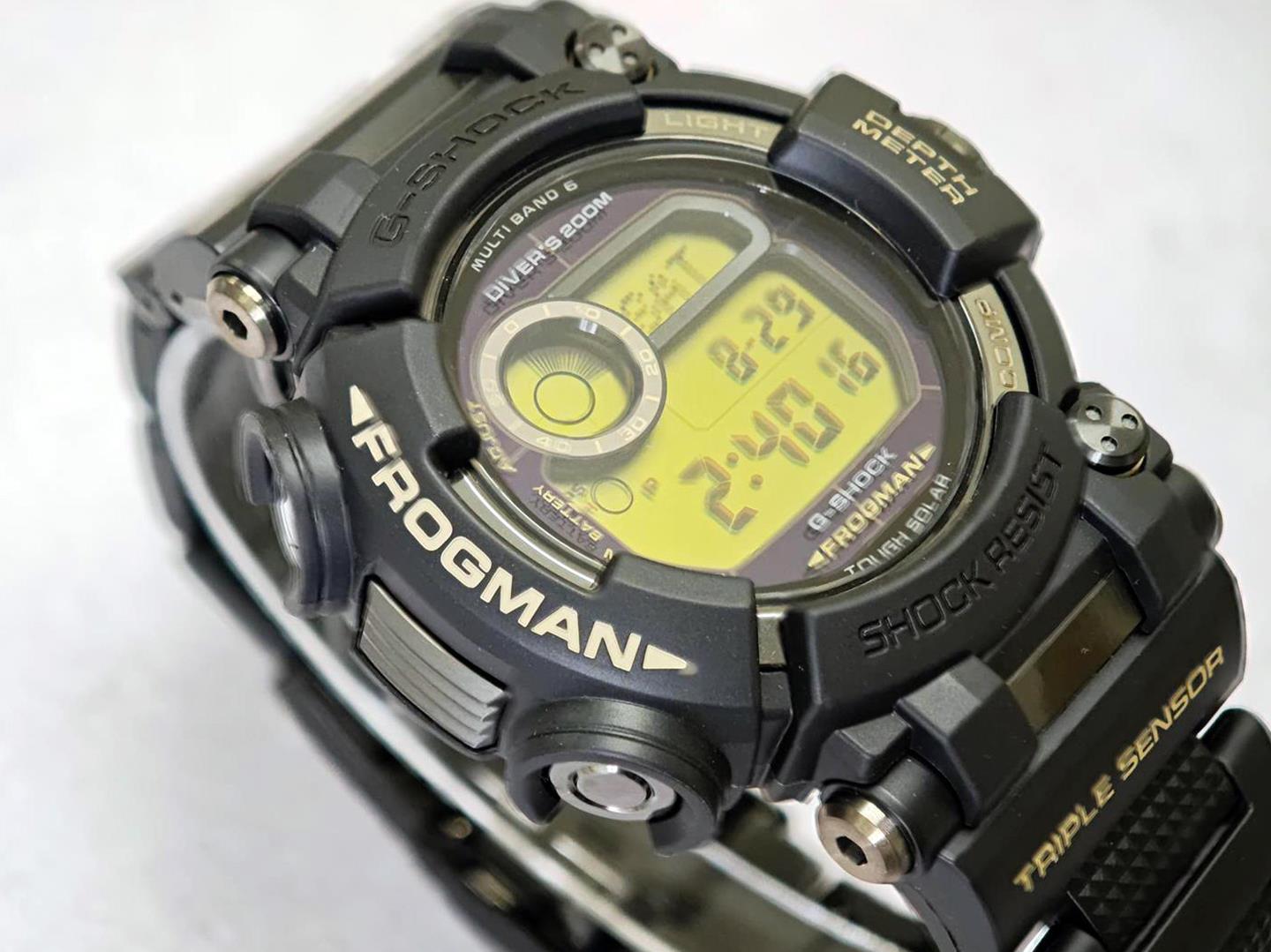カシオ Gショック MASTER OF G FROGMAN GWF-D1000BC-1JF 電波ソーラー 水深計 ISO200m潜水用防水 コンポジットバンド サファイアガラス メンズ 腕時計 watch ダイバーズウォッチ G-SHOCK 公式サイト掲載店【0926】※9月25日発売予定【店頭受取可能商品】