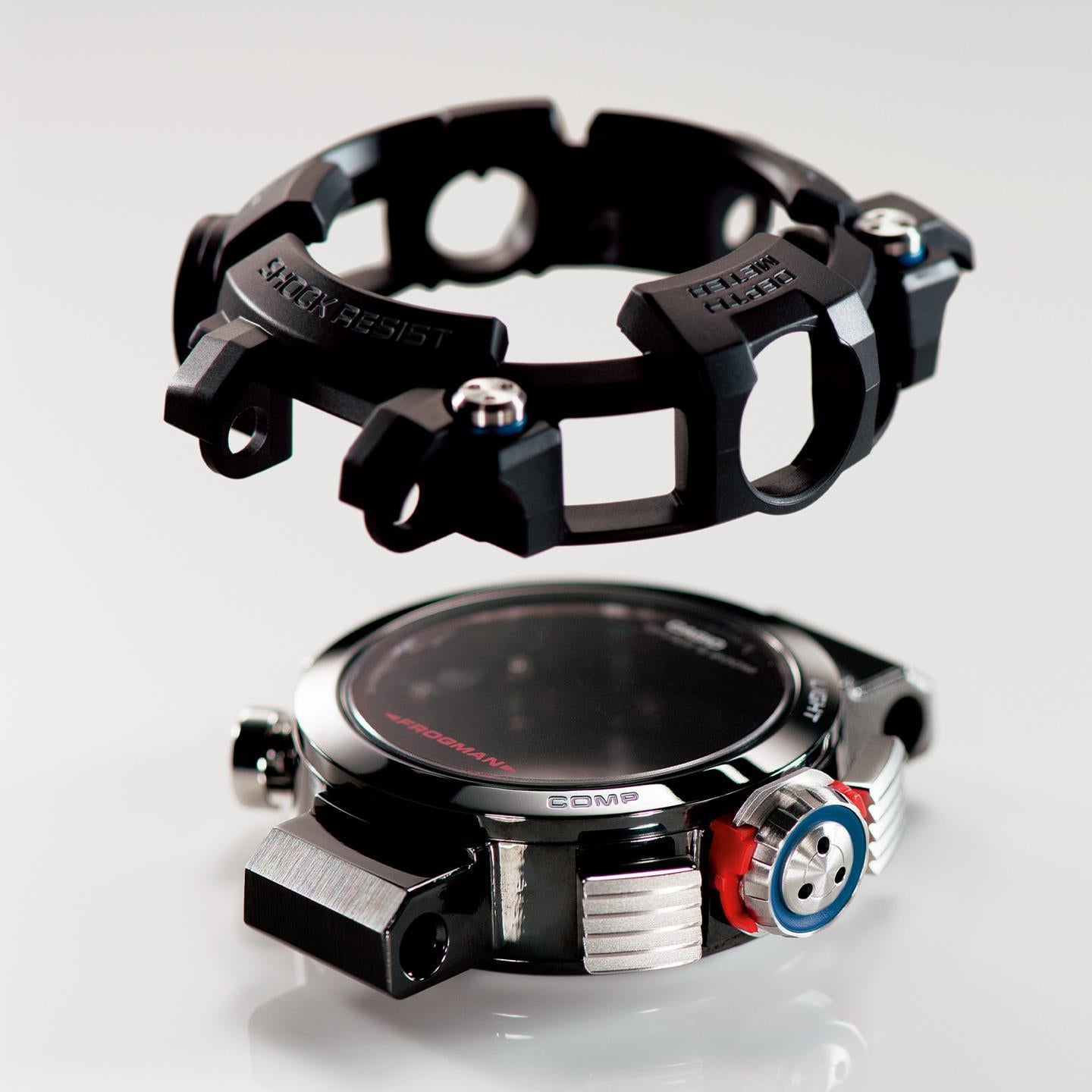 カシオ Gショック MASTER OF G FROGMAN GWF-D1000BC-1JF 電波ソーラー 水深計 ISO200m潜水用防水 コンポジットバンド サファイアガラス メンズ 腕時計 watch ダイバーズウォッチ G-SHOCK 公式サイト掲載店【0926】※9月25日発売予定【店頭受取可能商品】