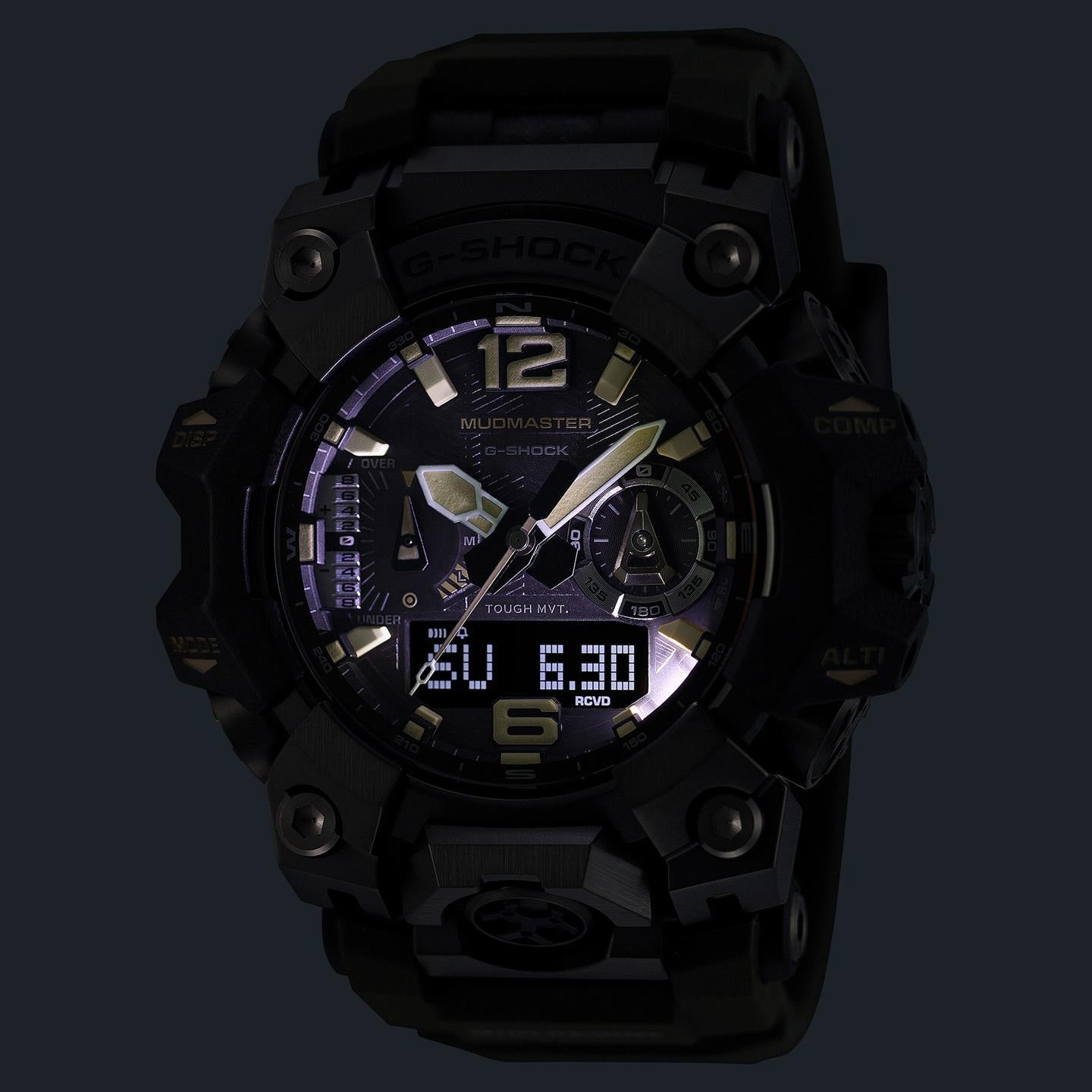 カシオ Gショック MASTER OF G MUDMASTER GWG-B1000-1A3JF オリーブグリーン 電波ソーラー スマートフォンリンク  サファイアガラス 防塵防泥 腕時計 watch マッドマスター ジーショック CASIO G-SHOCK 公式サイト掲載店【0926】※9月25日発売予定【店頭受取可能商品】