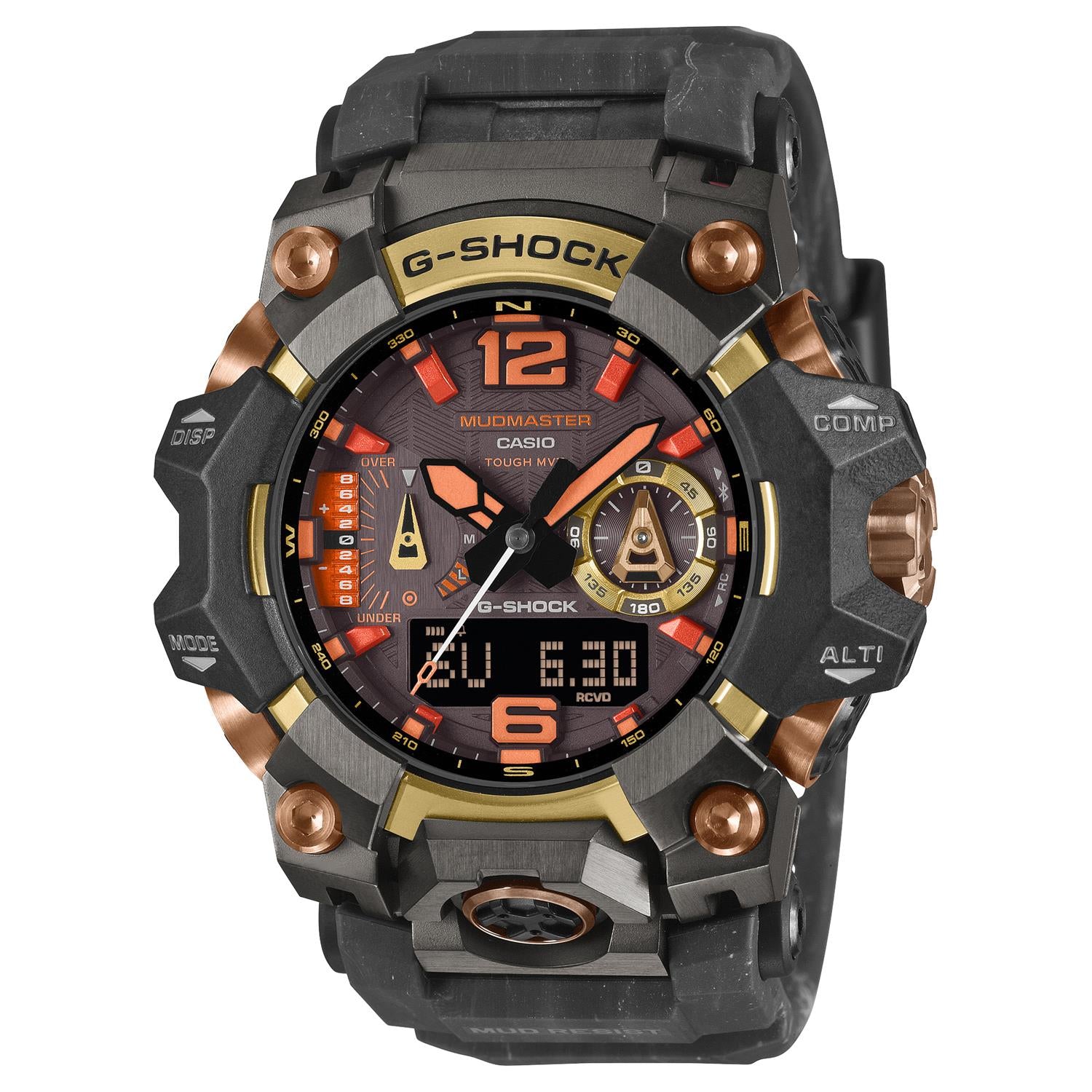 G-SHOCK MASTER OF G MUDMASTER GWG-B1000MG-1A9JR Magma Gold マッド