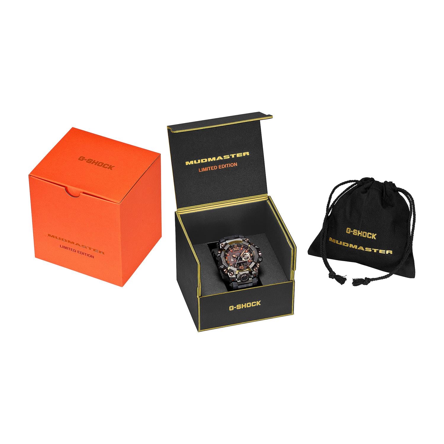 G-SHOCK MASTER OF G MUDMASTER GWG-B1000MG-1A9JR Magma Gold マッド