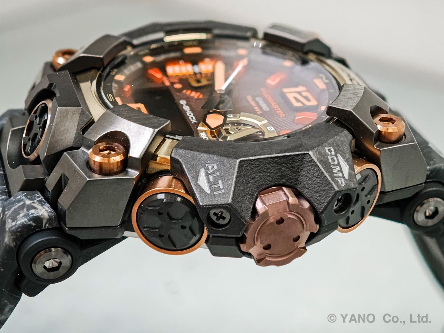G-SHOCK MASTER OF G MUDMASTER GWG-B1000MG-1A9JR Magma Gold マッドマスター トリプルセンサー 電波ソーラー Bluetooth CASIO G-SHOCK 公式サイト掲載店【0526】【店頭受取可能商品】