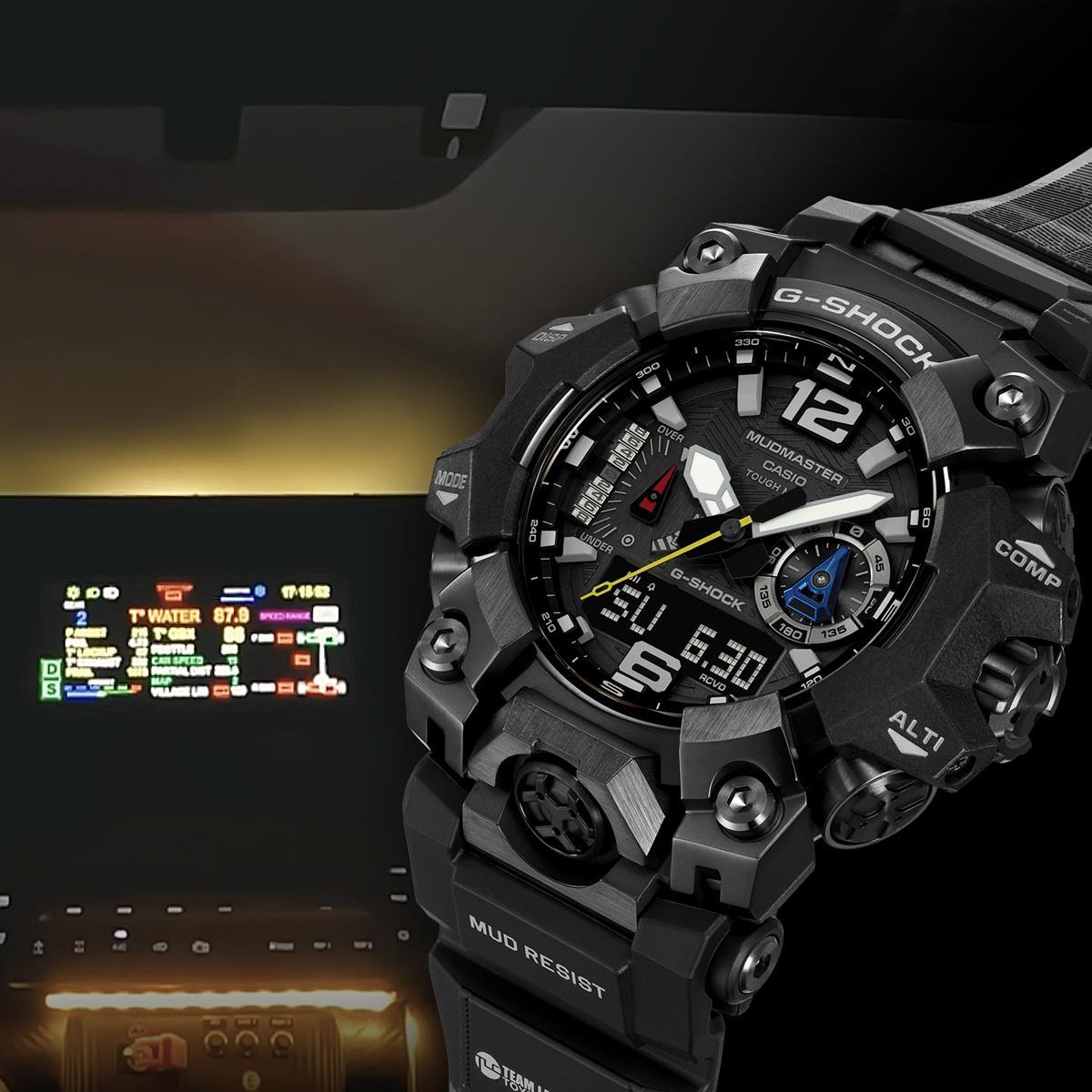 カシオ Gショック マスターオブG マッドマスター チームランドクルーザー コラボ GWG-B1000TLC-1AJR CASIO WATCH パートナーショップ モデル 電波ソーラー Bluetooth カーボンコアガード CASIO G-SHOCK MUDMASTER TLC 公式サイト掲載店【0226】