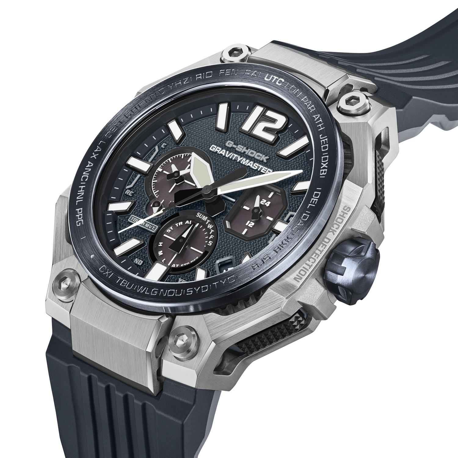 カシオ Gショック GWR-B3000A-2AJF マスターオブG グラビティマスター TOUGH MVT.2 針位置自動補正機能 電波ソーラー スマートフォンリンク ブルー メンズ 腕時計 防水 watch ジーショック CASIO G-SHOCK 公式サイト掲載店【0726】※7月10日発売予定